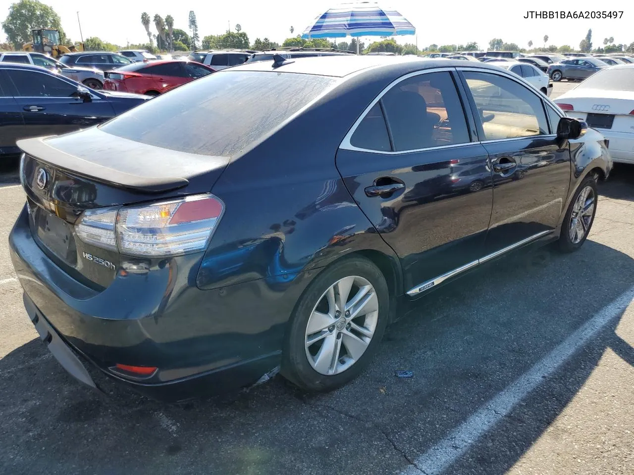 2010 Lexus Hs 250H VIN: JTHBB1BA6A2035497 Lot: 74282974