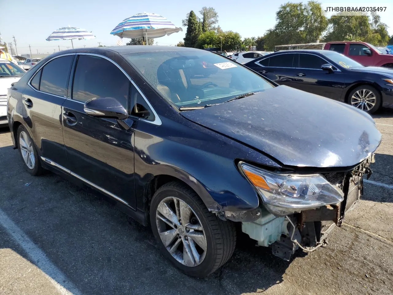 2010 Lexus Hs 250H VIN: JTHBB1BA6A2035497 Lot: 74282974