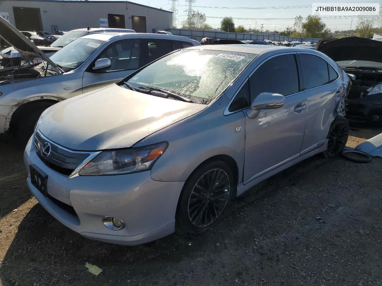 2010 Lexus Hs 250H VIN: JTHBB1BA9A2009086 Lot: 74284814