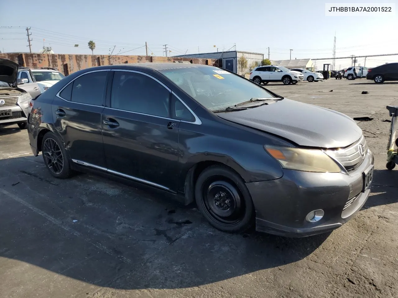 2010 Lexus Hs 250H VIN: JTHBB1BA7A2001522 Lot: 74371974