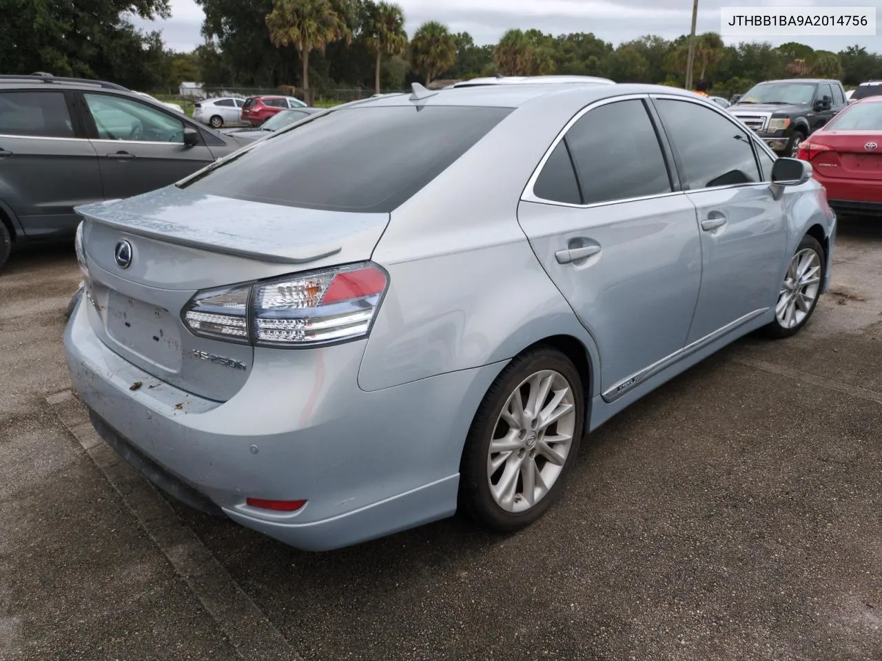 2010 Lexus Hs 250H VIN: JTHBB1BA9A2014756 Lot: 74750524