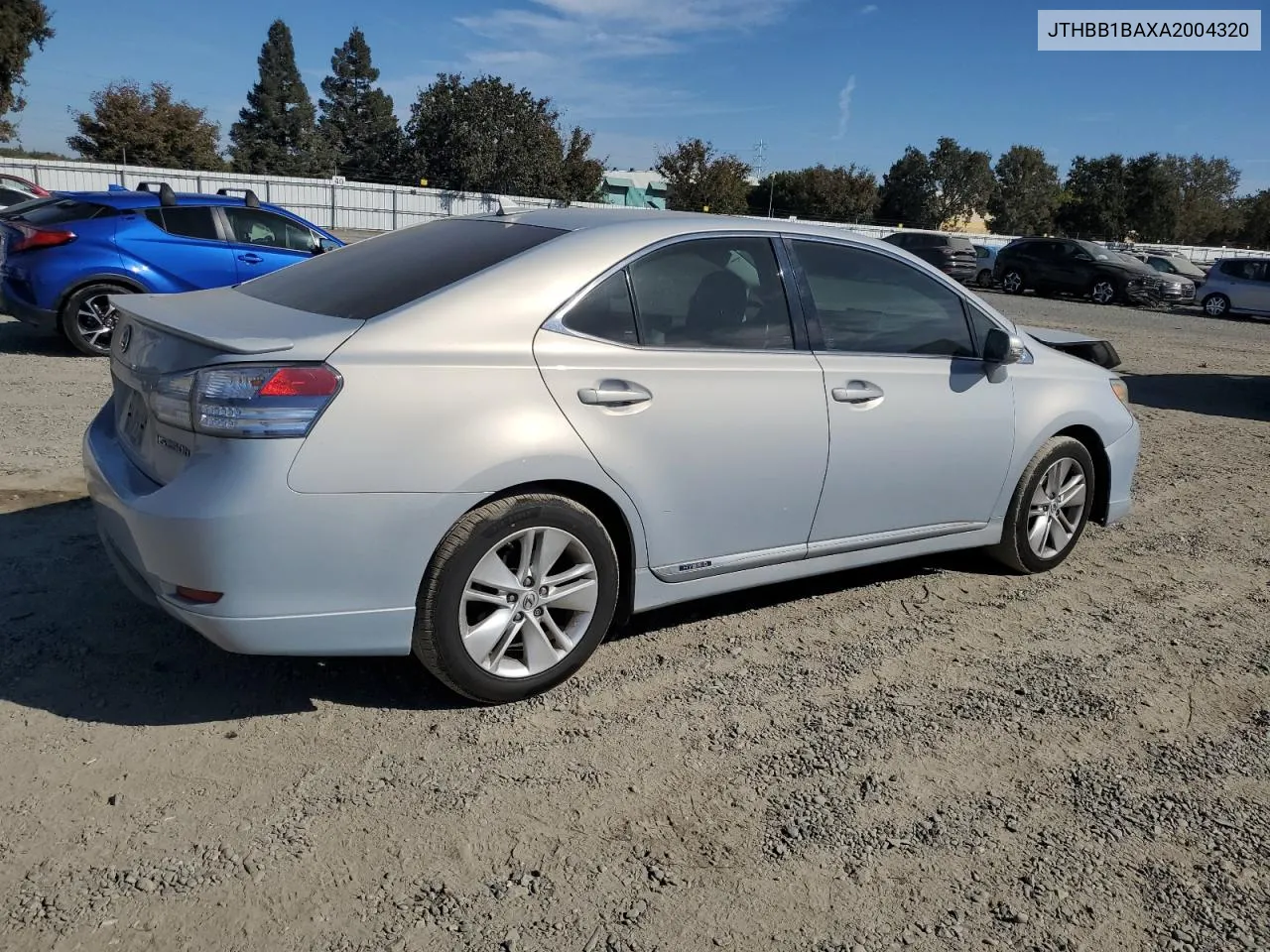 2010 Lexus Hs 250H VIN: JTHBB1BAXA2004320 Lot: 75460354