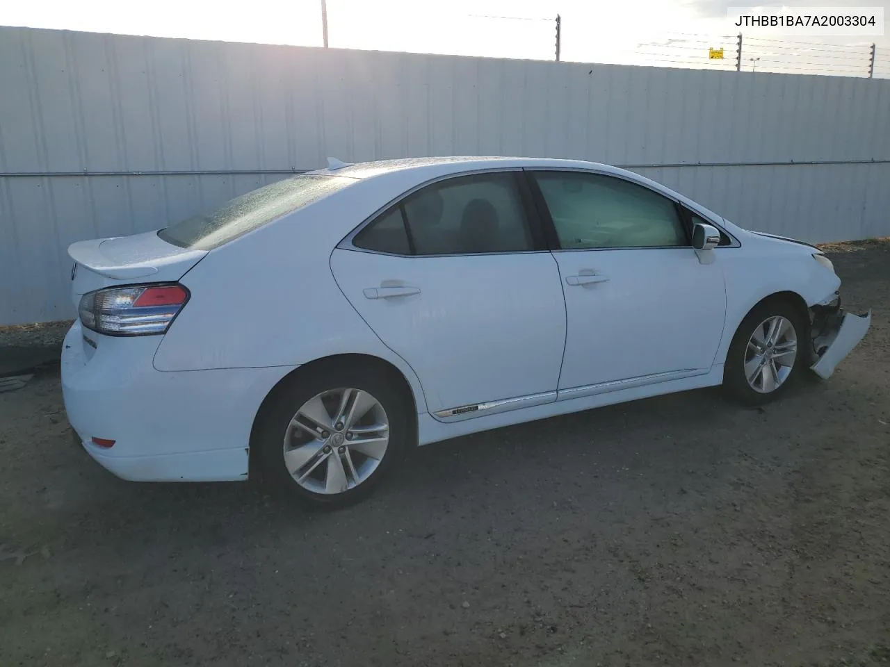 2010 Lexus Hs 250H VIN: JTHBB1BA7A2003304 Lot: 75722344