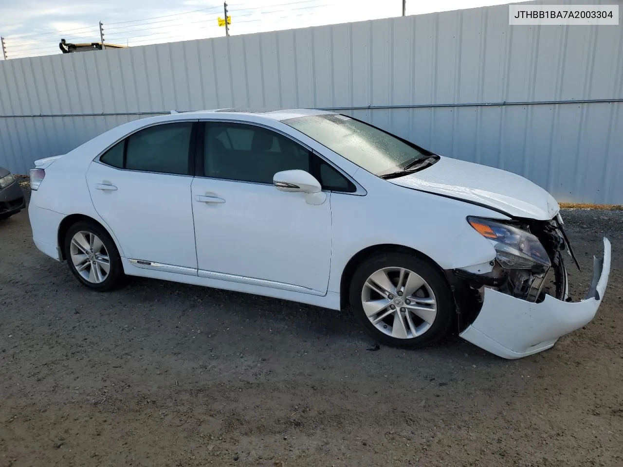 2010 Lexus Hs 250H VIN: JTHBB1BA7A2003304 Lot: 75722344