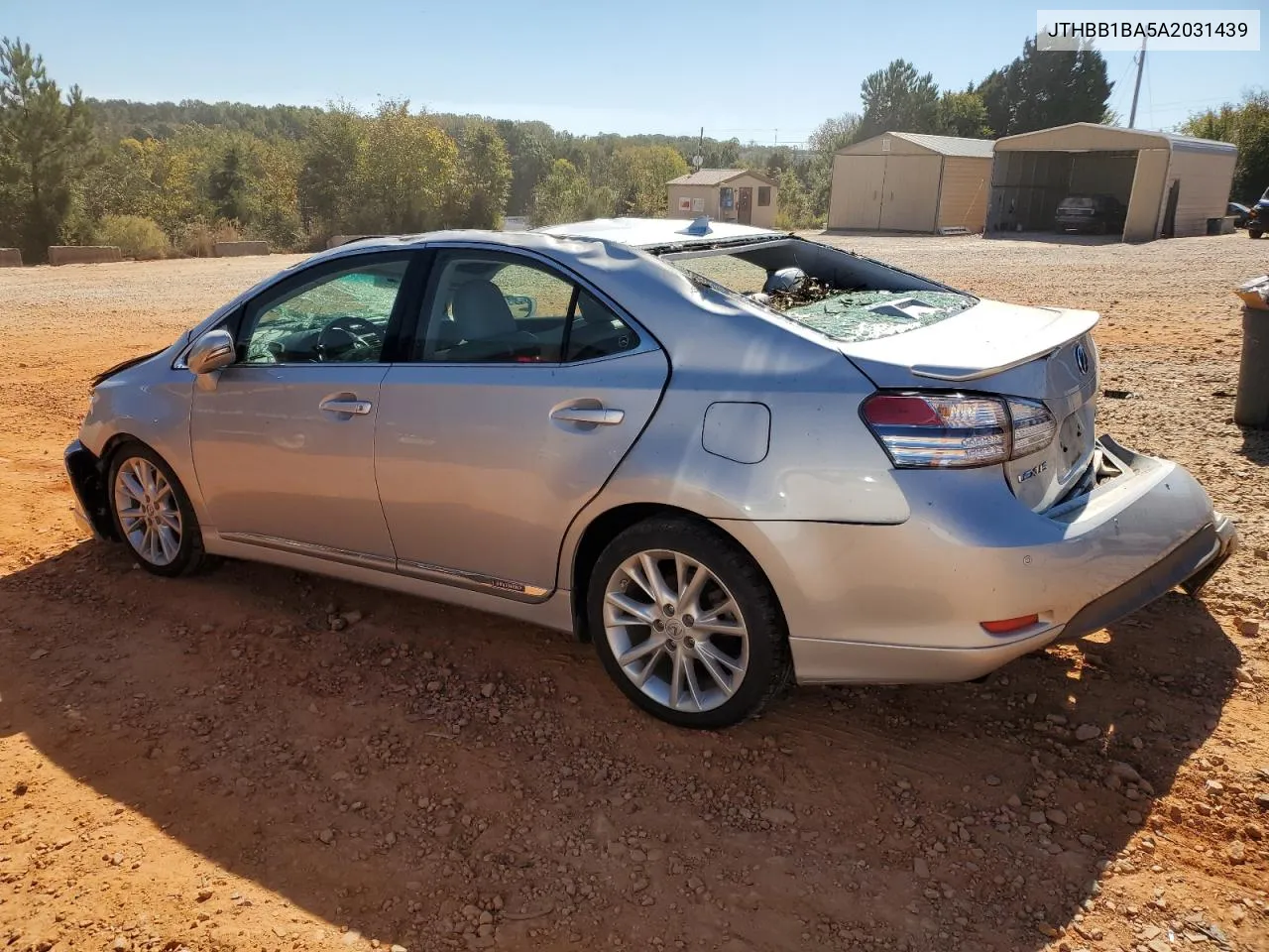 2010 Lexus Hs 250H VIN: JTHBB1BA5A2031439 Lot: 76061964