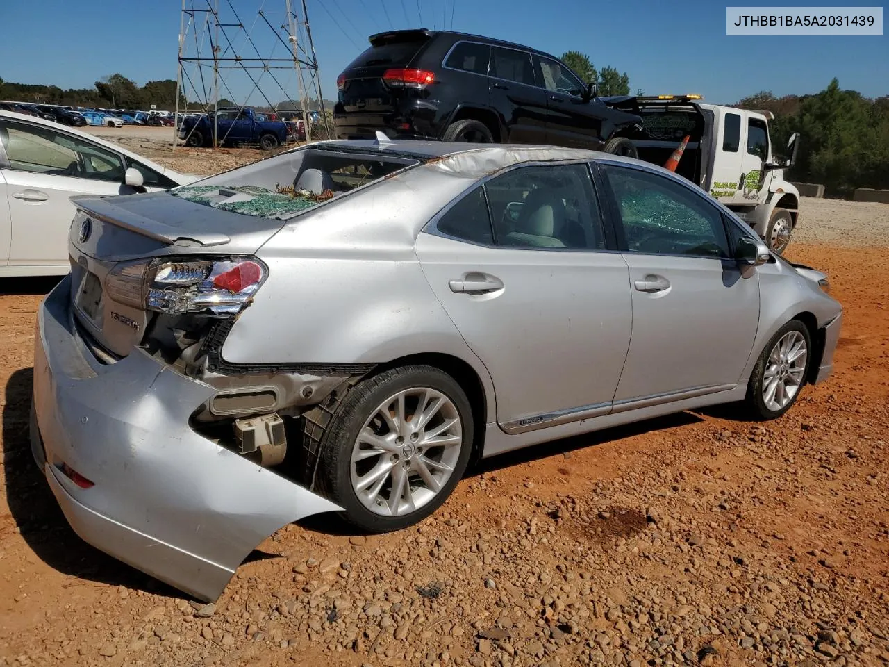 2010 Lexus Hs 250H VIN: JTHBB1BA5A2031439 Lot: 76061964