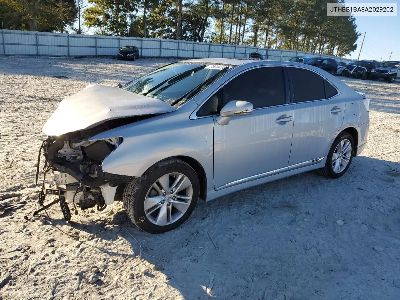 2010 Lexus Hs 250H VIN: JTHBB1BA8A2029202 Lot: 76804194