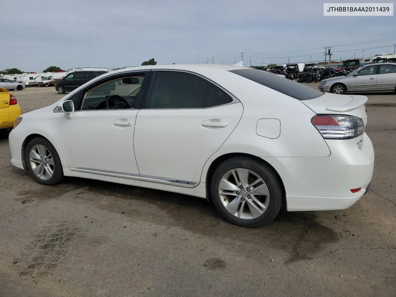 2010 Lexus Hs 250H VIN: JTHBB1BA4A2011439 Lot: 77046104