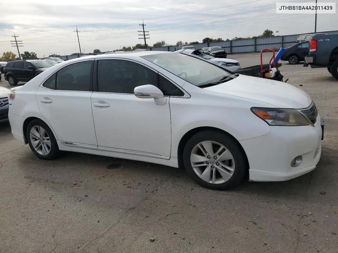 2010 Lexus Hs 250H VIN: JTHBB1BA4A2011439 Lot: 77046104