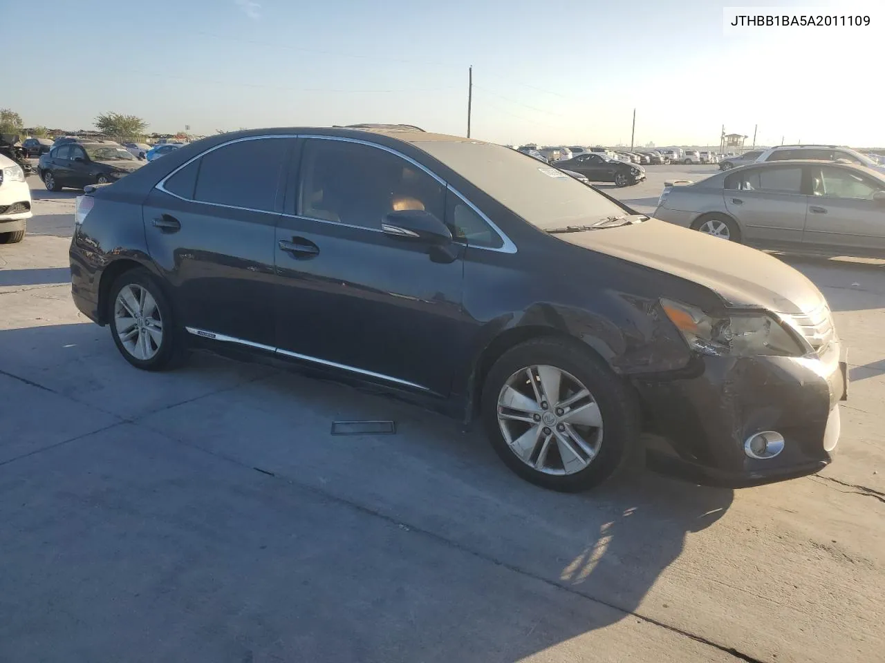 2010 Lexus Hs 250H VIN: JTHBB1BA5A2011109 Lot: 77573164