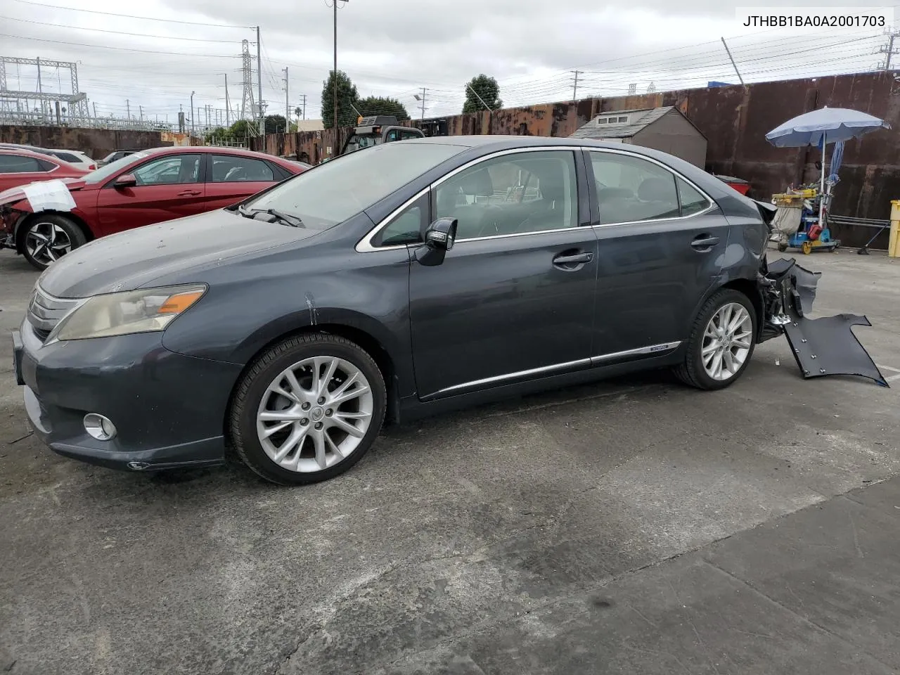 2010 Lexus Hs 250H VIN: JTHBB1BA0A2001703 Lot: 77886284