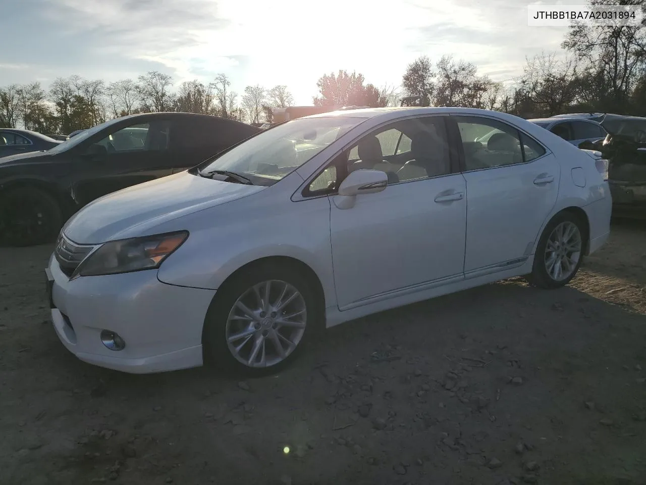 2010 Lexus Hs 250H VIN: JTHBB1BA7A2031894 Lot: 78853114