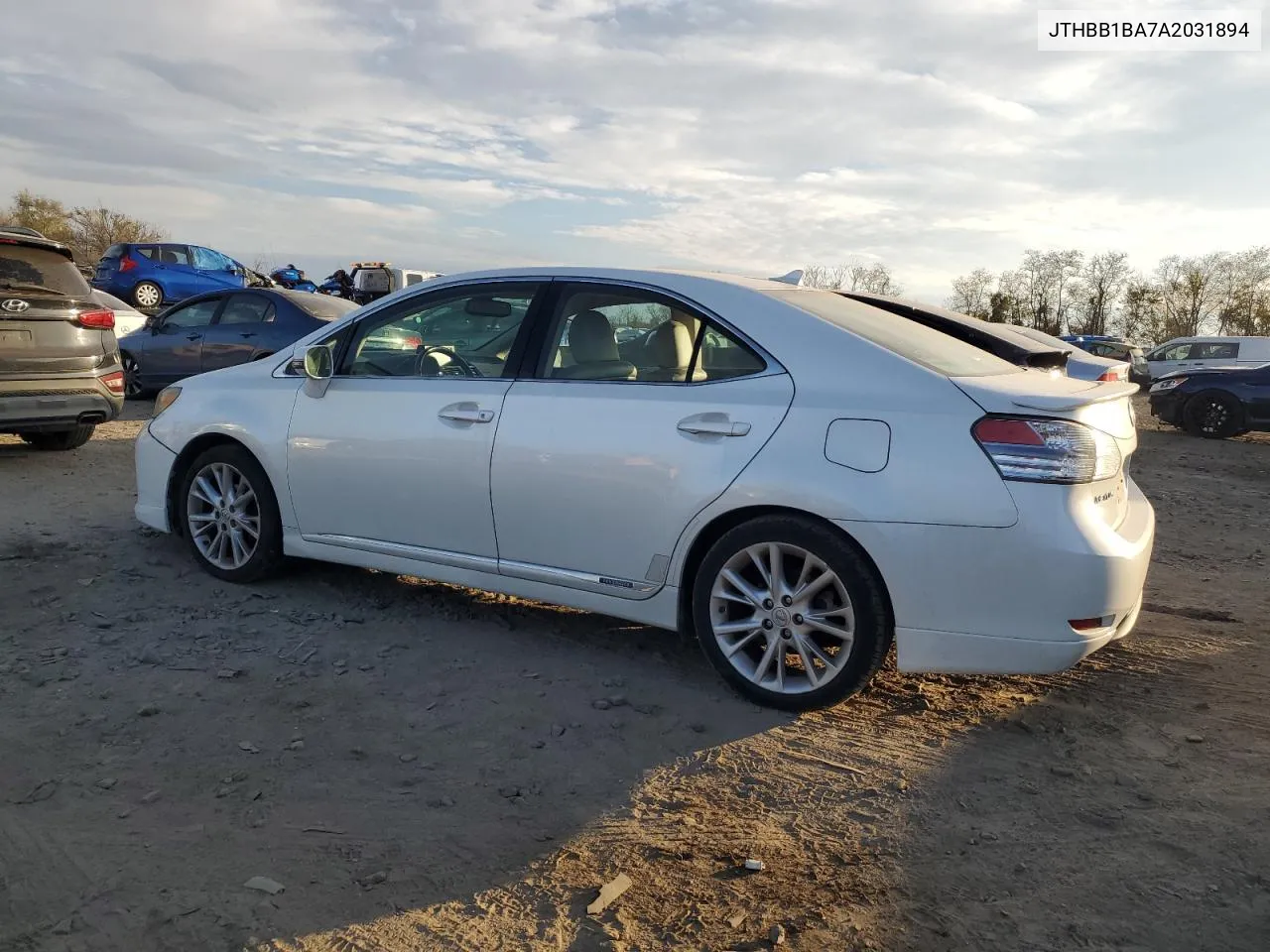 2010 Lexus Hs 250H VIN: JTHBB1BA7A2031894 Lot: 78853114