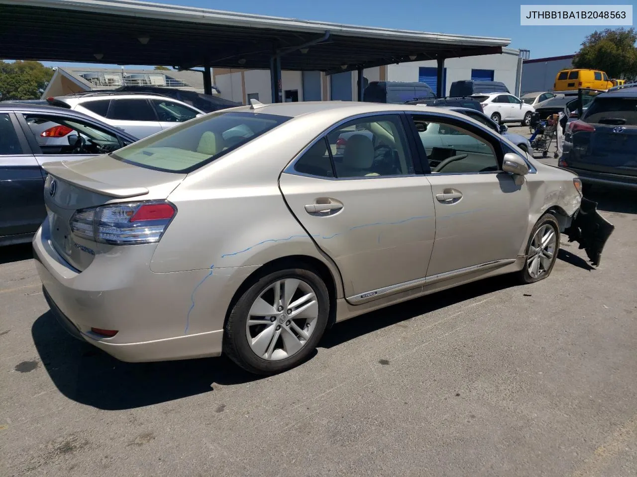 2011 Lexus Hs 250H VIN: JTHBB1BA1B2048563 Lot: 56284654