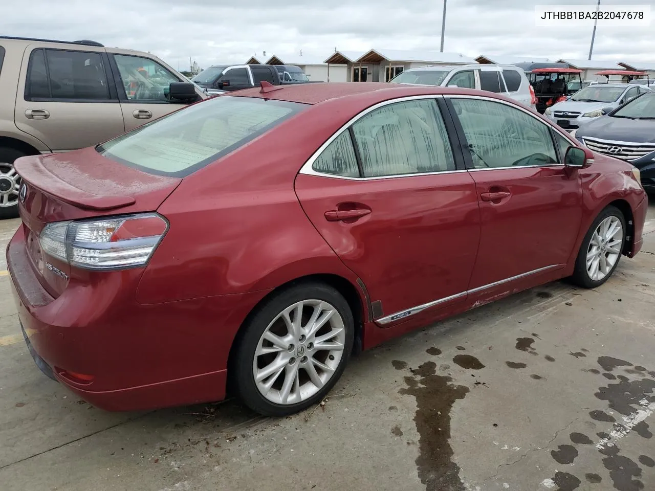 2011 Lexus Hs 250H VIN: JTHBB1BA2B2047678 Lot: 74607724