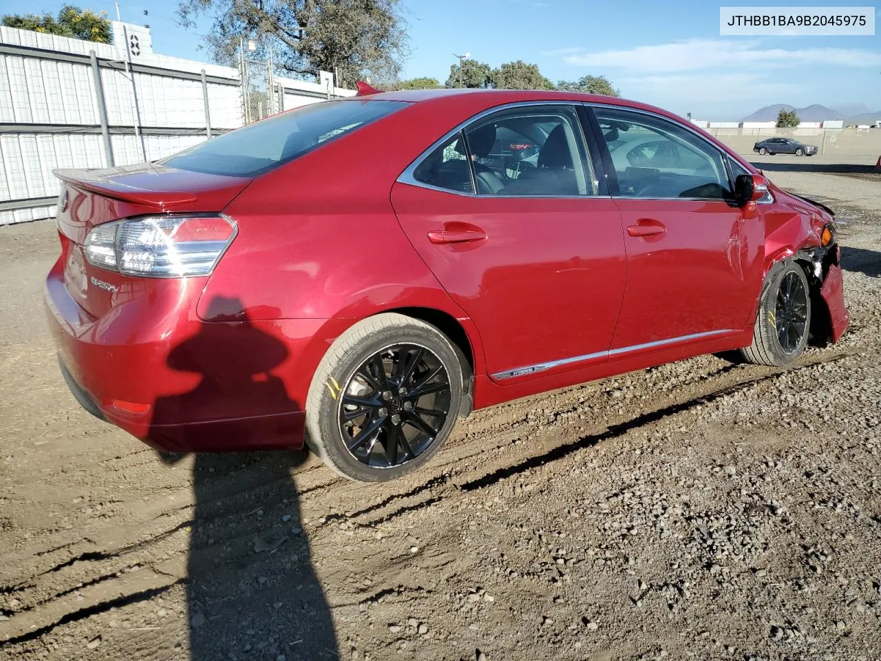 2011 Lexus Hs 250H VIN: JTHBB1BA9B2045975 Lot: 77708264