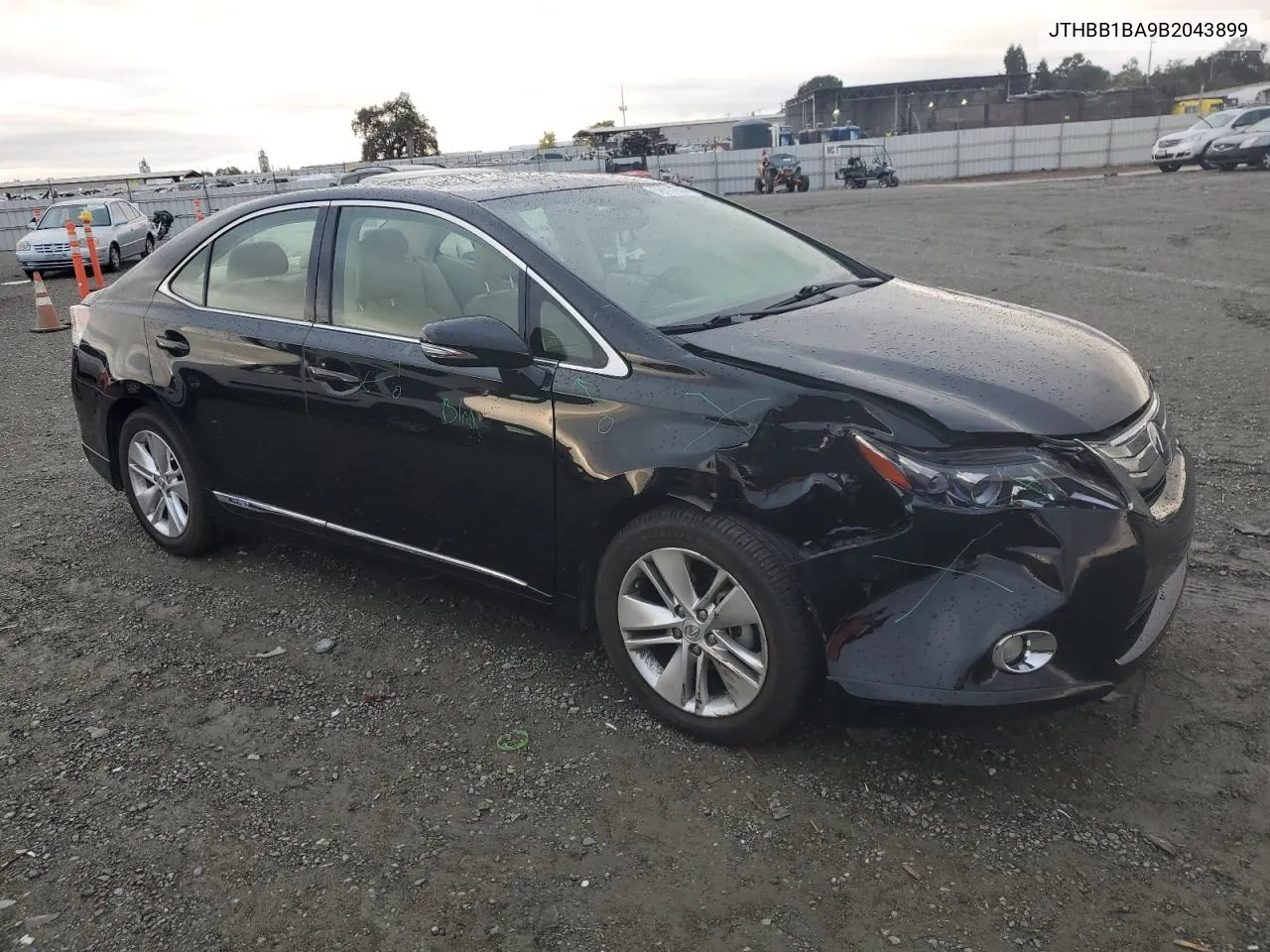 2011 Lexus Hs 250H VIN: JTHBB1BA9B2043899 Lot: 79117634