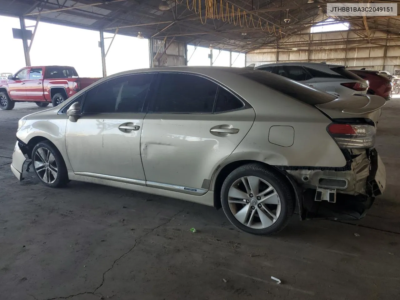 2012 Lexus Hs 250H VIN: JTHBB1BA3C2049151 Lot: 74981034