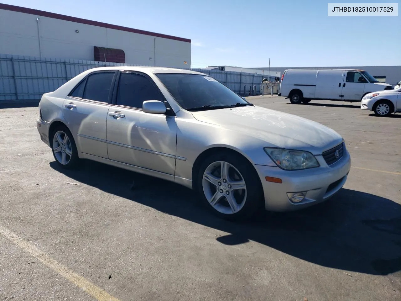 2001 Lexus Is 300 VIN: JTHBD182510017529 Lot: 64518724