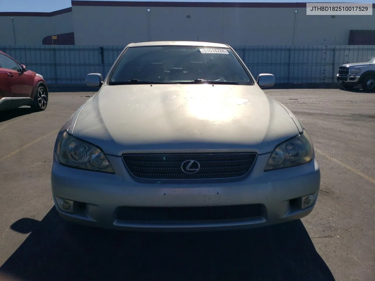 2001 Lexus Is 300 VIN: JTHBD182510017529 Lot: 64518724