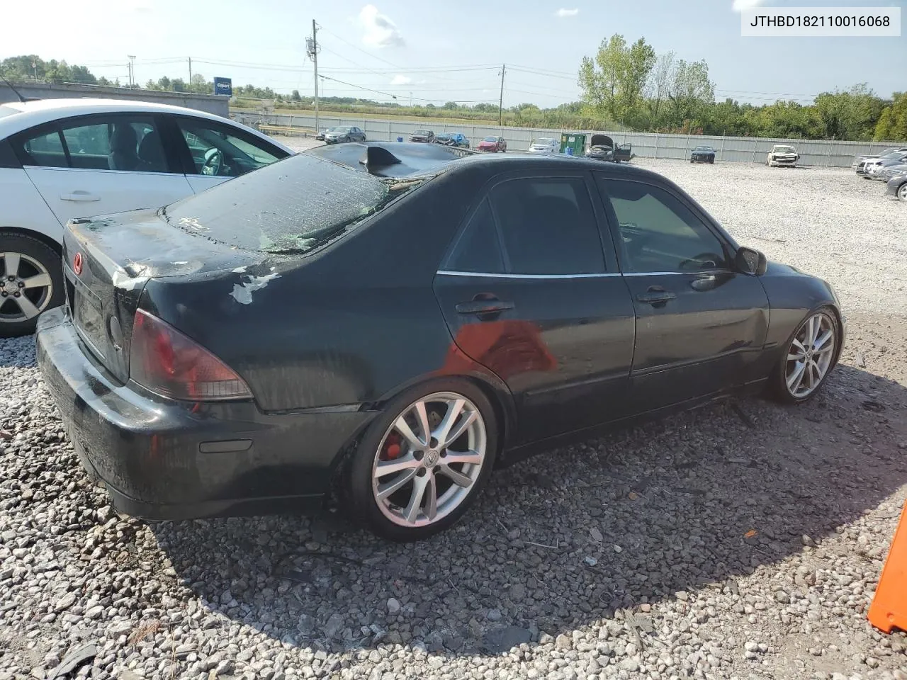 2001 Lexus Is 300 VIN: JTHBD182110016068 Lot: 71045224