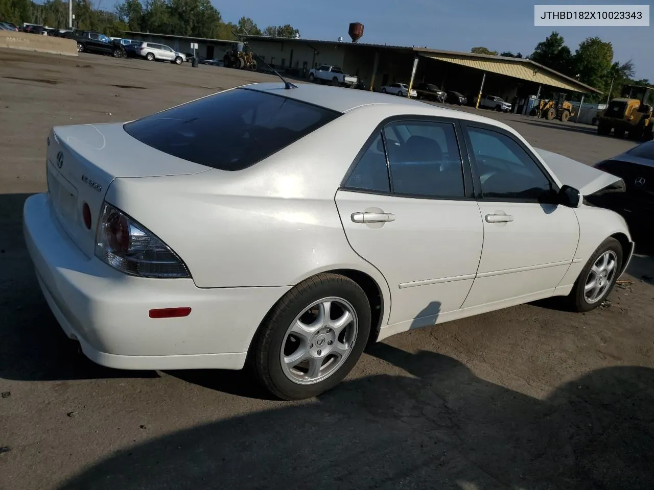 2001 Lexus Is 300 VIN: JTHBD182X10023343 Lot: 71599064