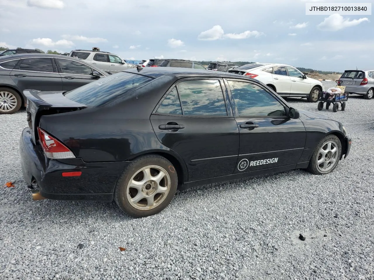 2001 Lexus Is 300 VIN: JTHBD182710013840 Lot: 74332404