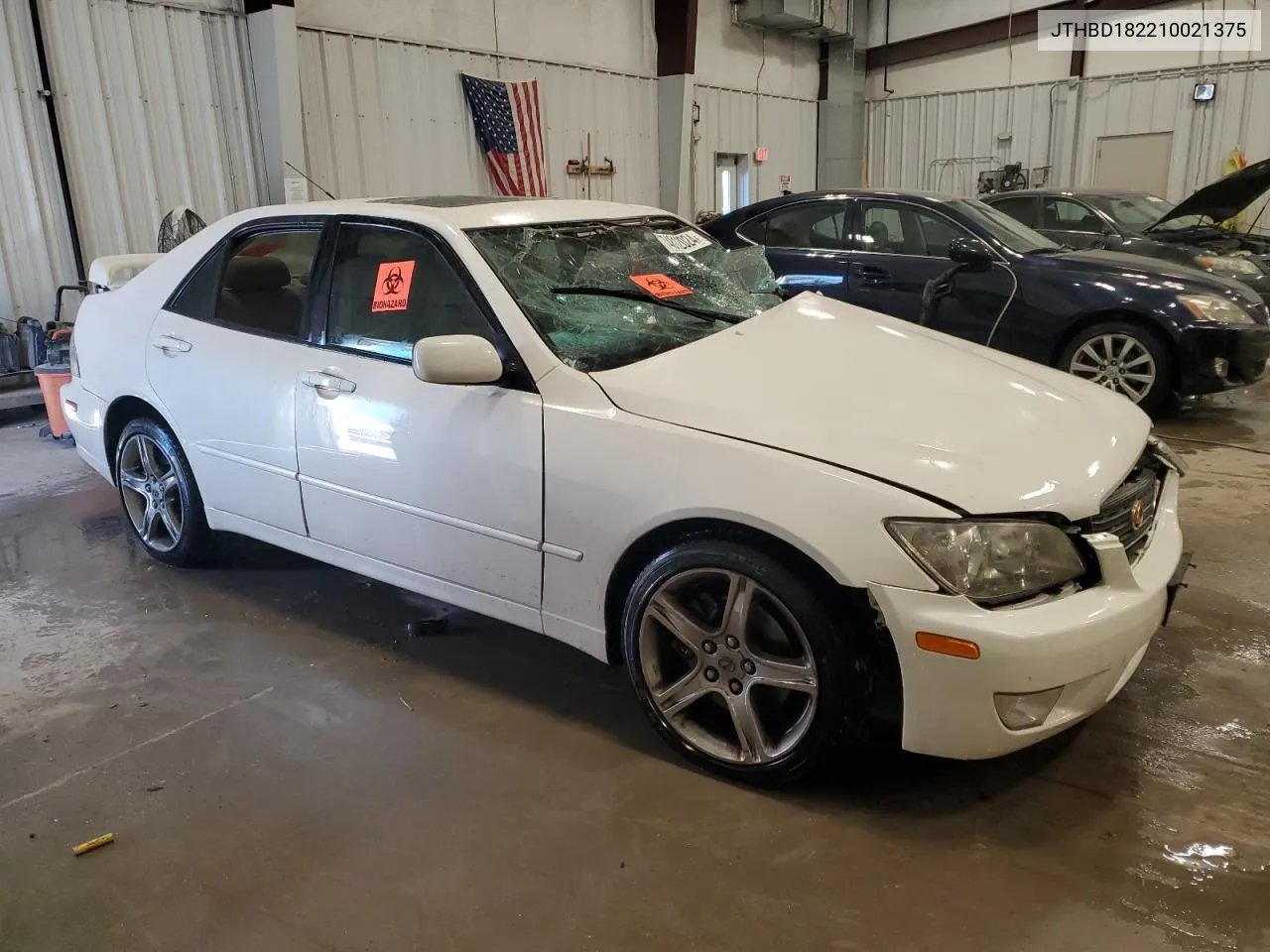 2001 Lexus Is 300 VIN: JTHBD182210021375 Lot: 74812024