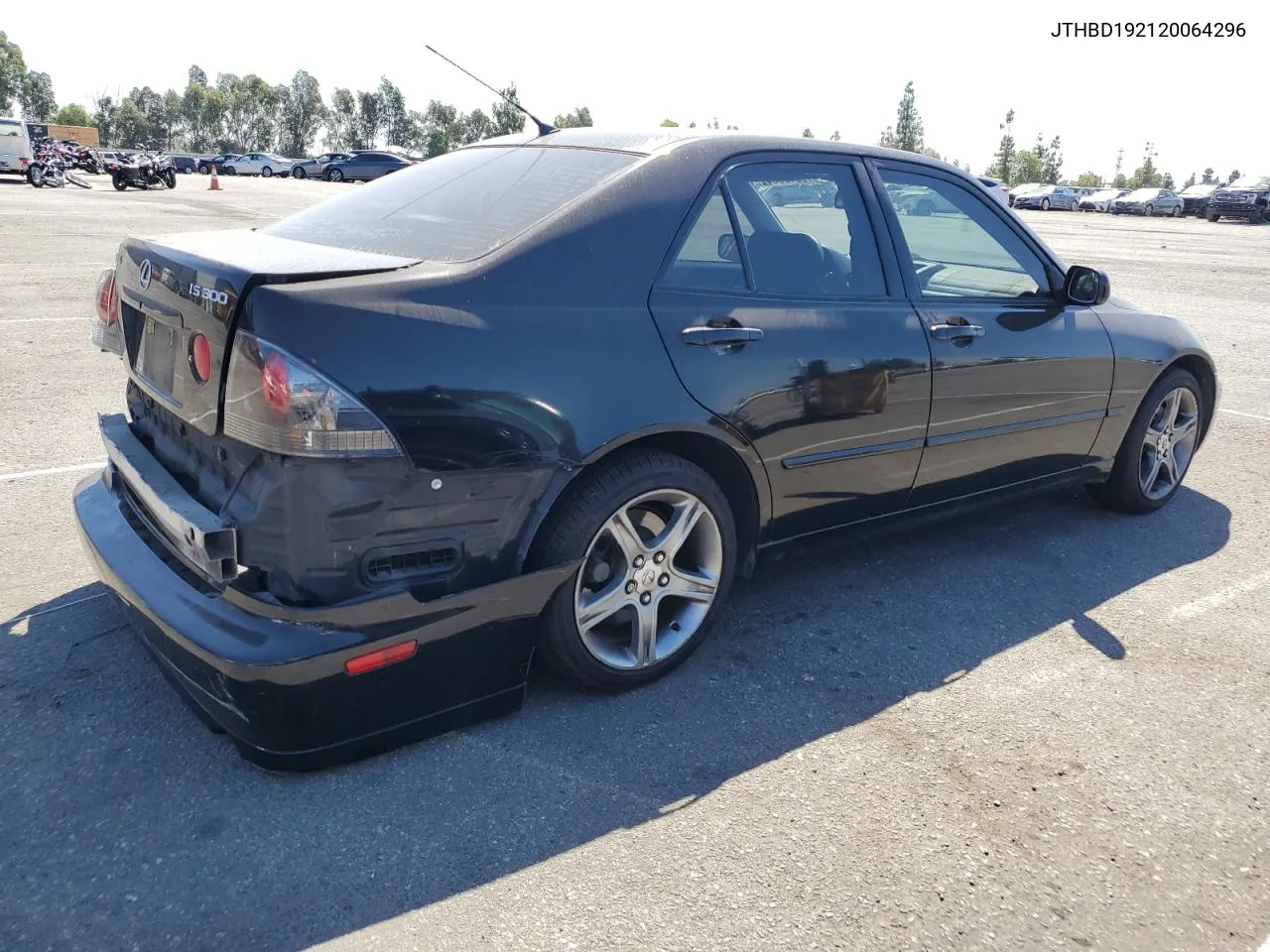 2002 Lexus Is 300 VIN: JTHBD192120064296 Lot: 70513564