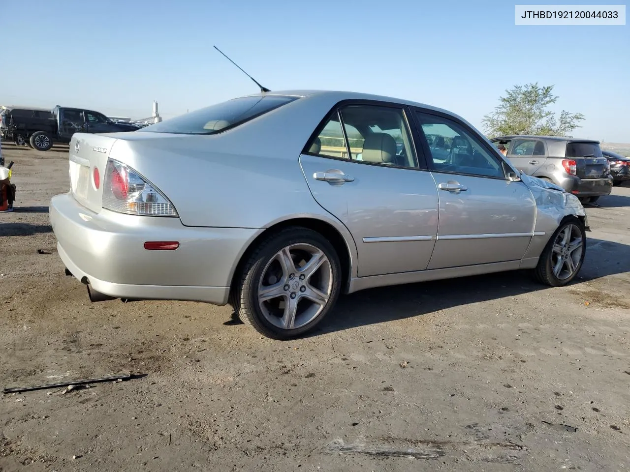 2002 Lexus Is 300 VIN: JTHBD192120044033 Lot: 71383994