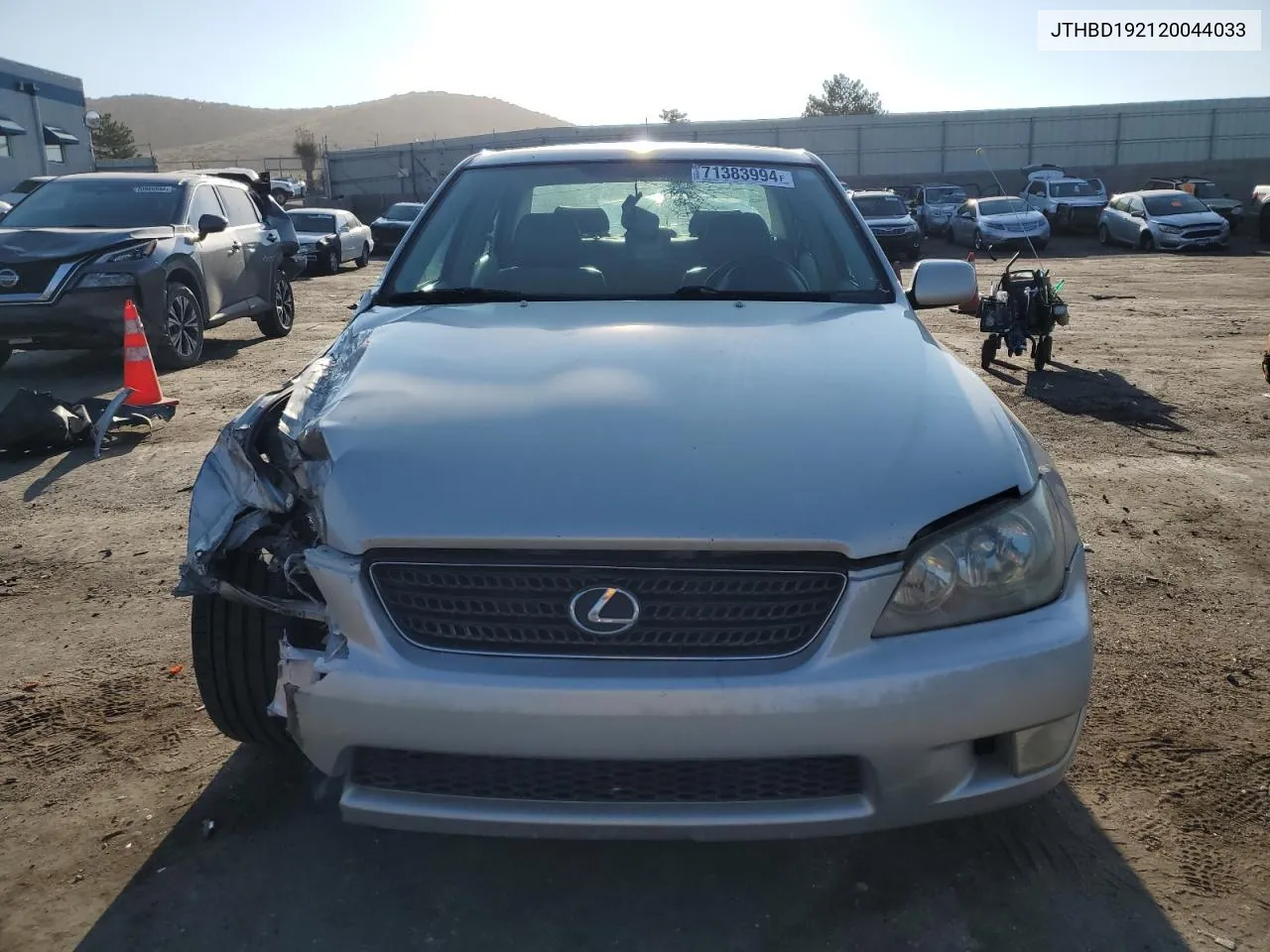 2002 Lexus Is 300 VIN: JTHBD192120044033 Lot: 71383994