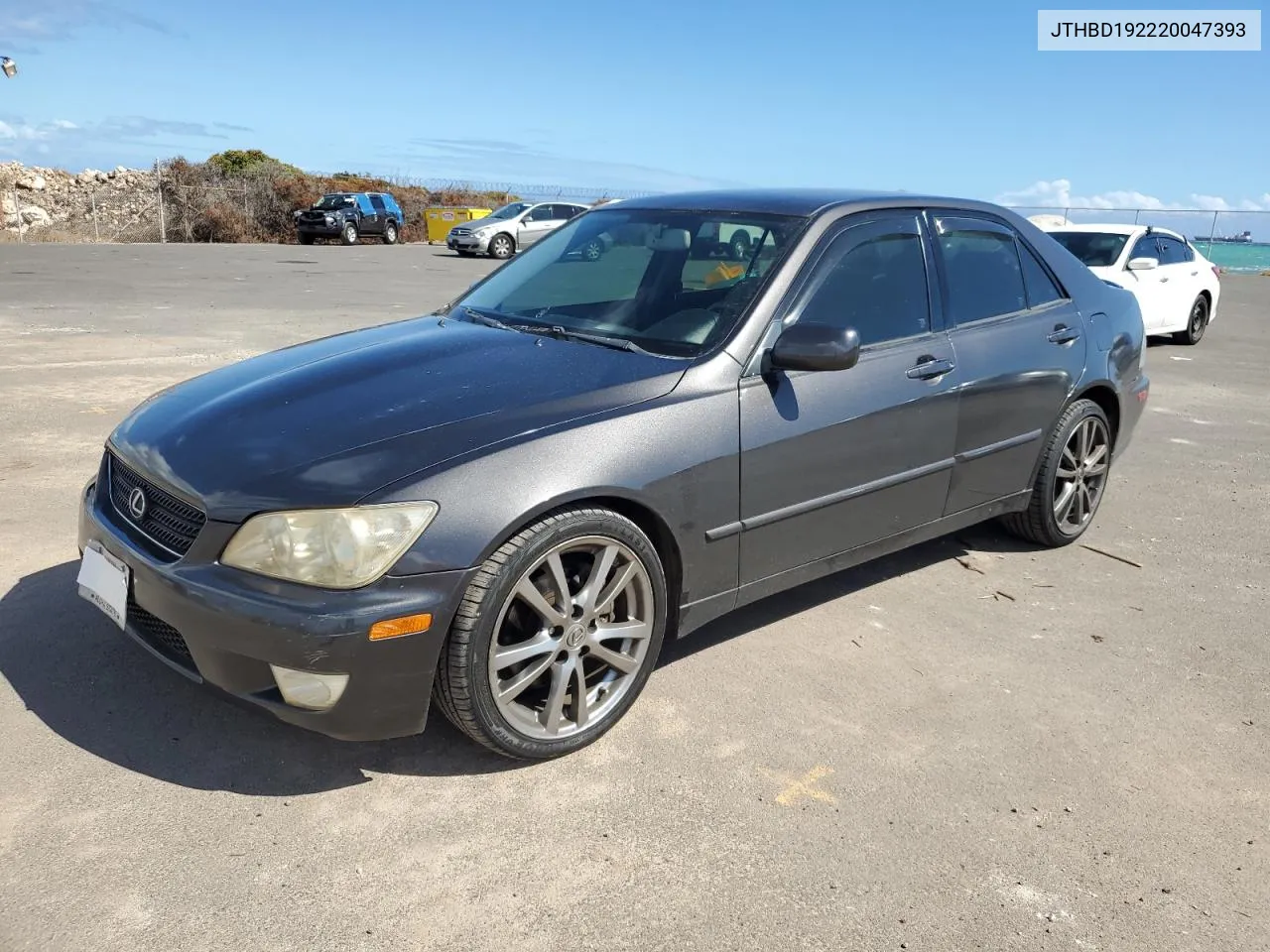 2002 Lexus Is 300 VIN: JTHBD192220047393 Lot: 73221204