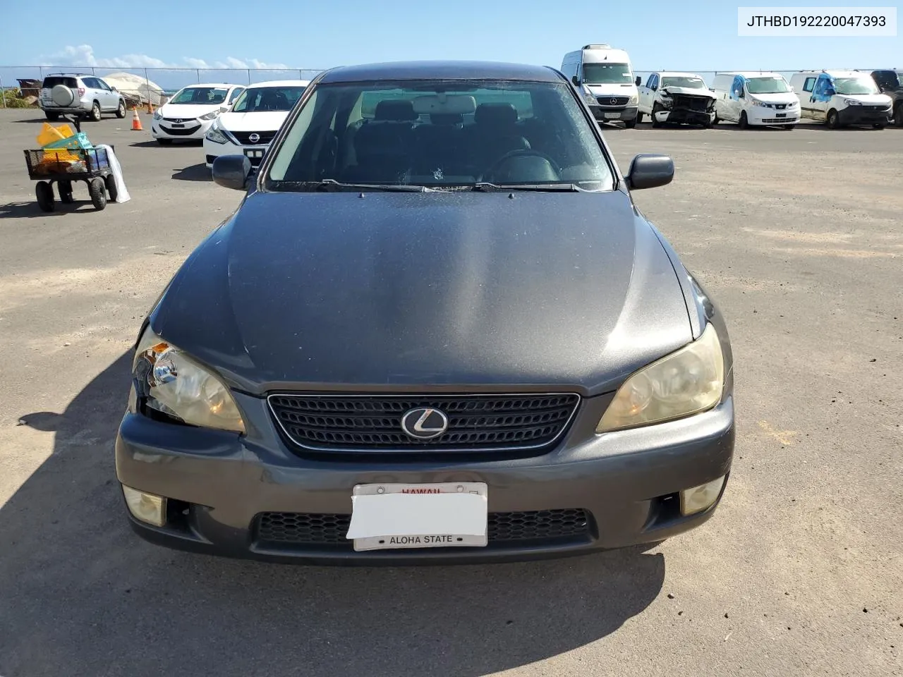 2002 Lexus Is 300 VIN: JTHBD192220047393 Lot: 73221204