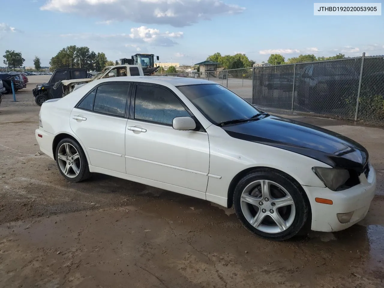 2002 Lexus Is 300 VIN: JTHBD192020053905 Lot: 74233064