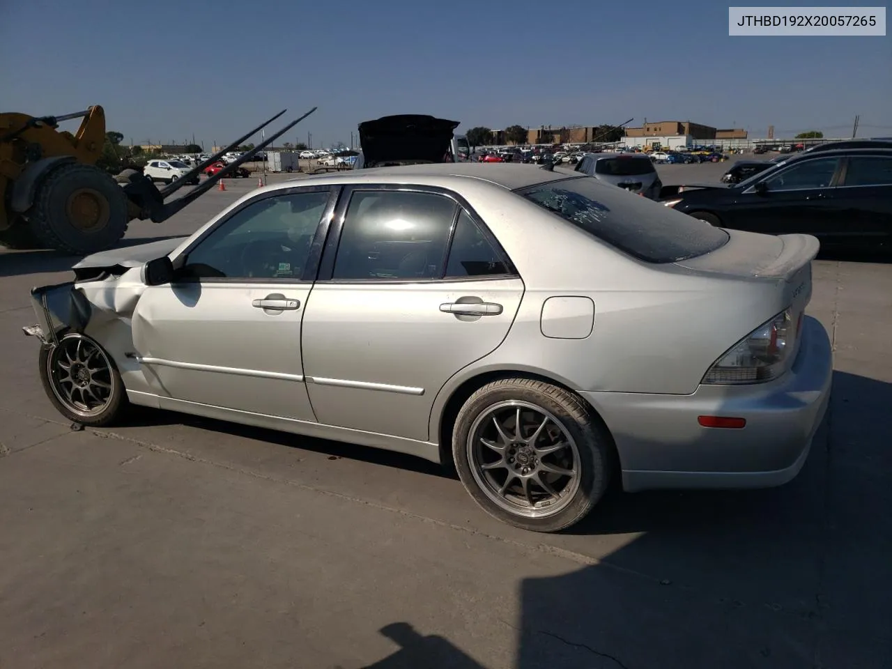 2002 Lexus Is 300 VIN: JTHBD192X20057265 Lot: 75644484