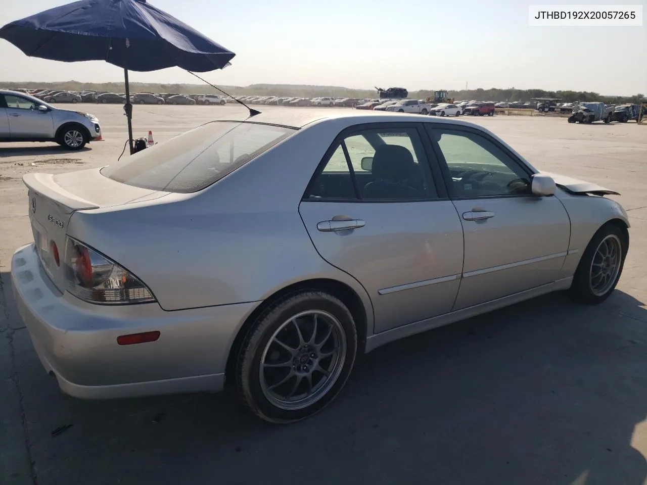 2002 Lexus Is 300 VIN: JTHBD192X20057265 Lot: 75644484