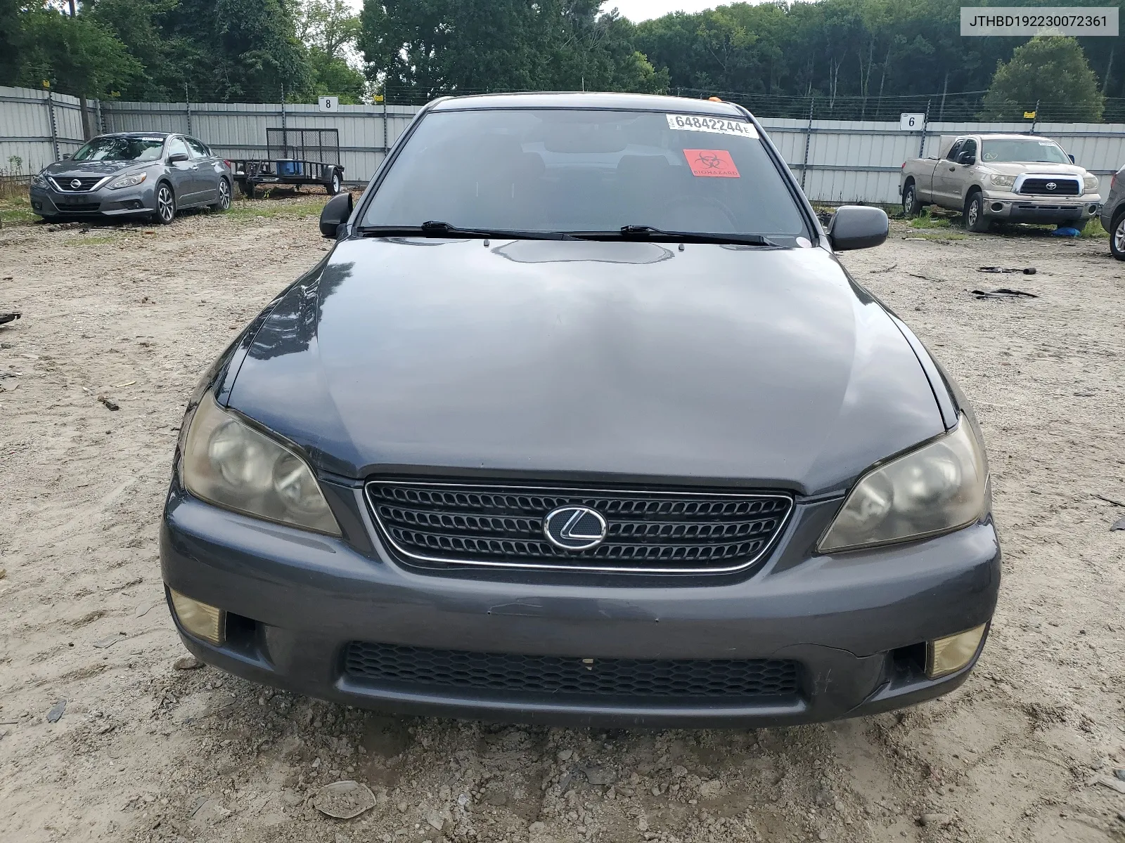 2003 Lexus Is 300 VIN: JTHBD192230072361 Lot: 64842244