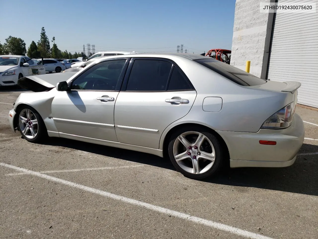 2003 Lexus Is 300 VIN: JTHBD192430075620 Lot: 67617694