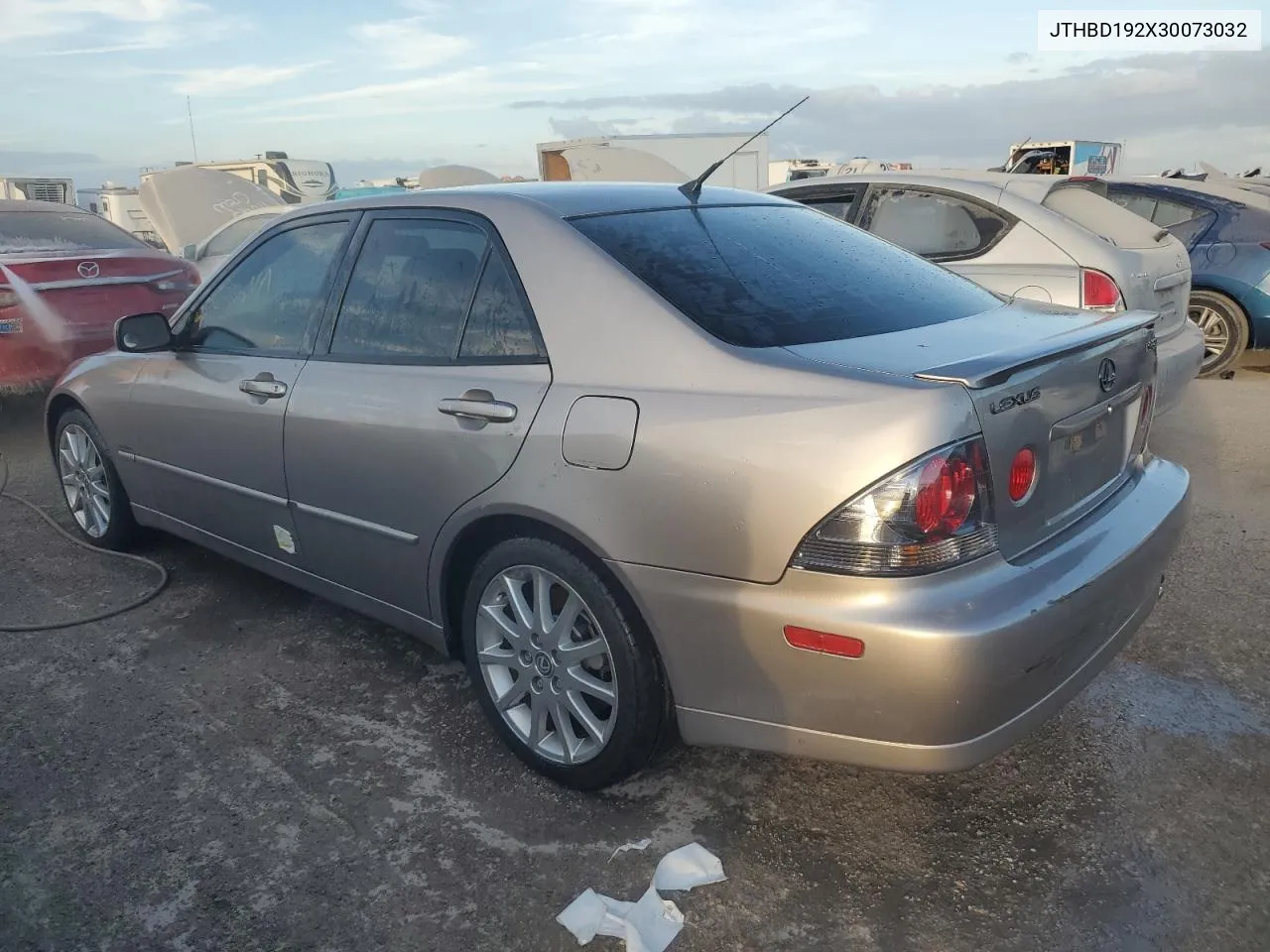 2003 Lexus Is 300 VIN: JTHBD192X30073032 Lot: 76585024