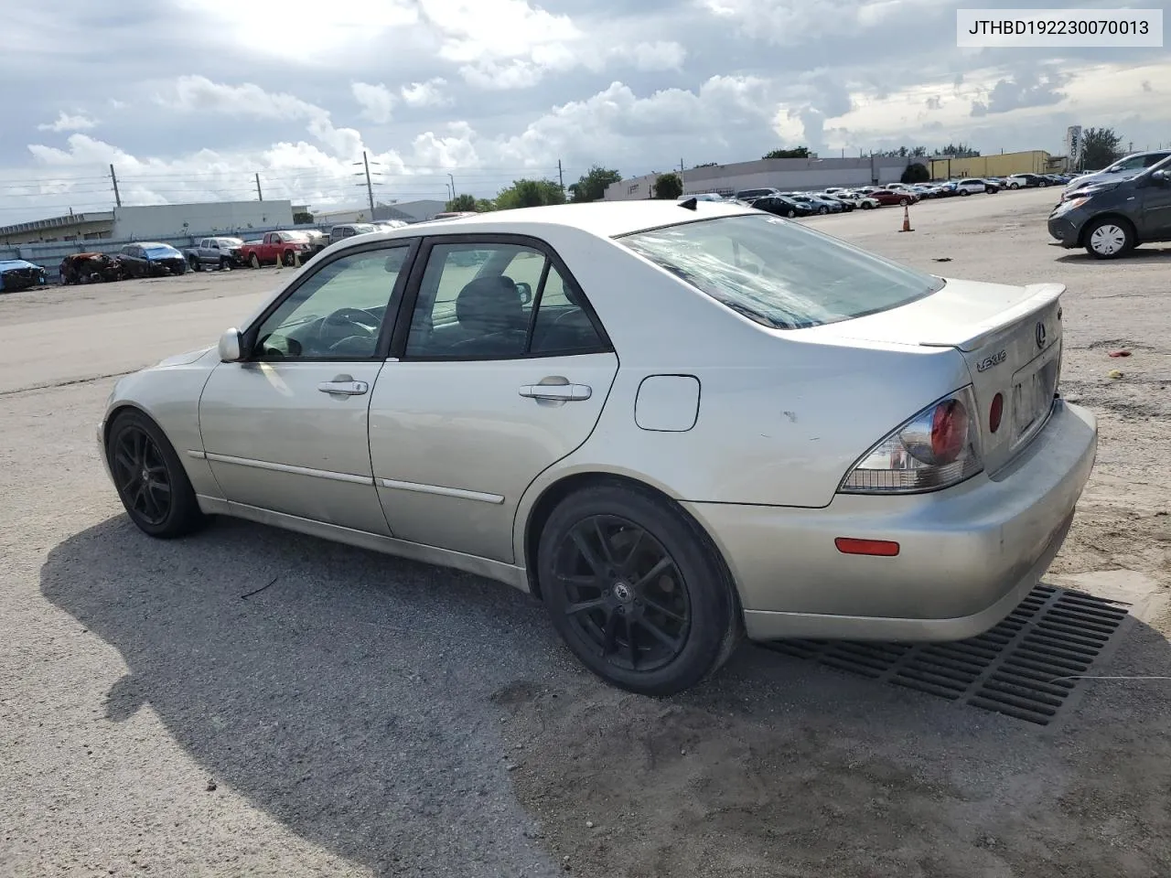 2003 Lexus Is 300 VIN: JTHBD192230070013 Lot: 77989914