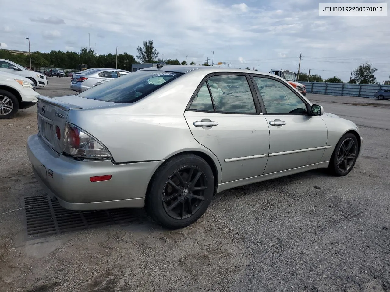 2003 Lexus Is 300 VIN: JTHBD192230070013 Lot: 77989914