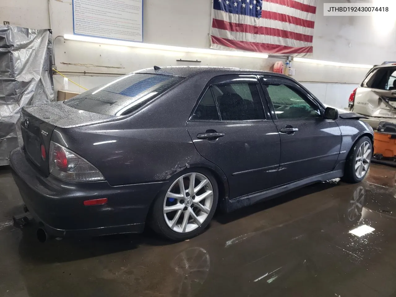 2003 Lexus Is 300 VIN: JTHBD192430074418 Lot: 78955044