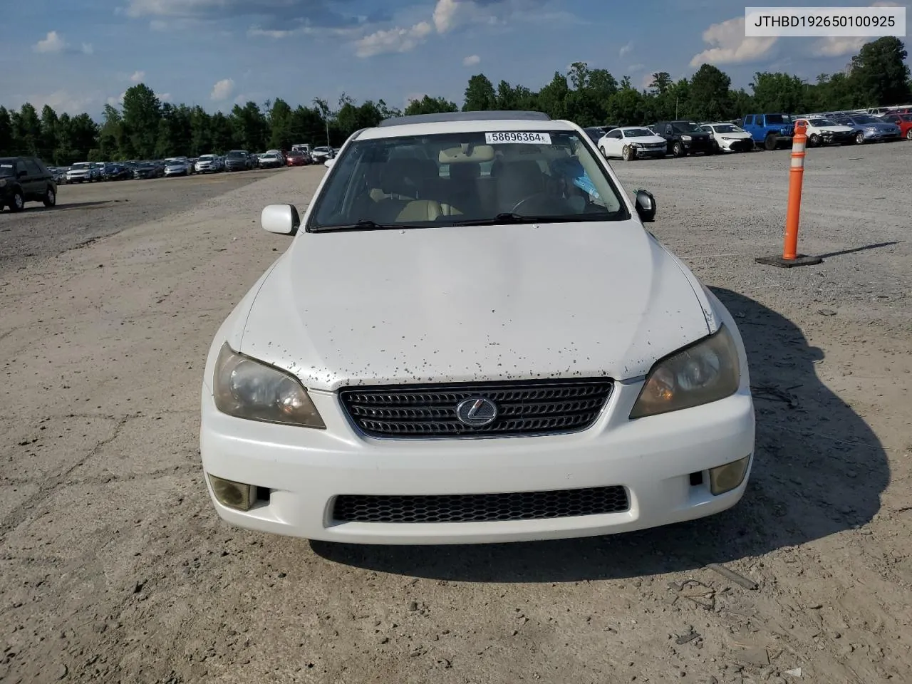 2005 Lexus Is 300 VIN: JTHBD192650100925 Lot: 58696364