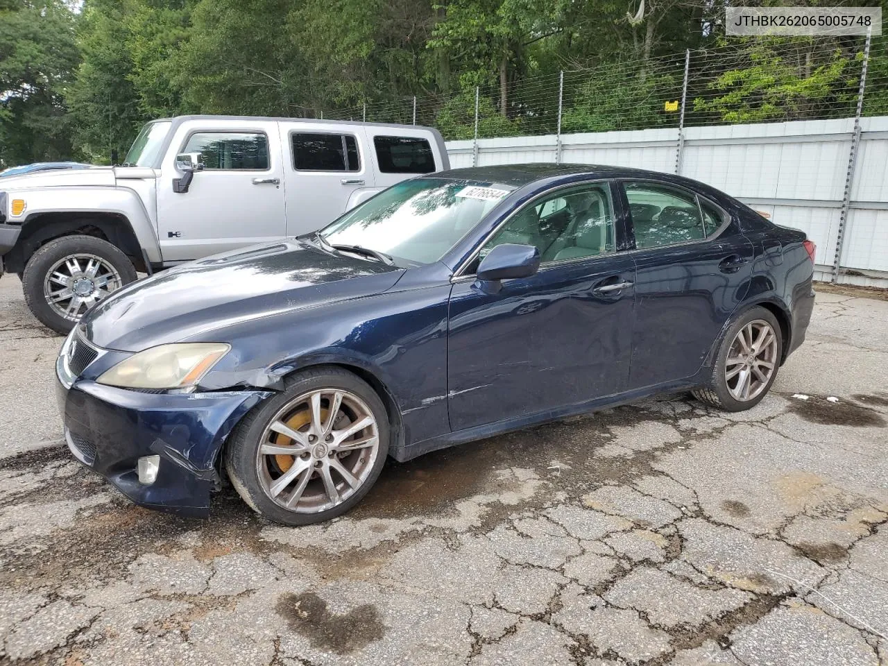 JTHBK262065005748 2006 Lexus Is 250