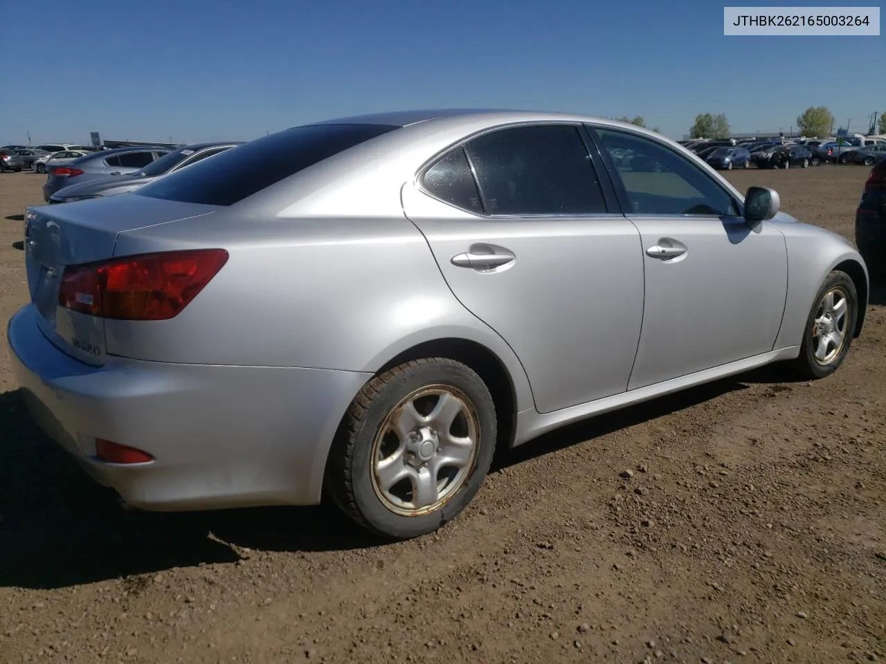 2006 Lexus Is 250 VIN: JTHBK262165003264 Lot: 71264164