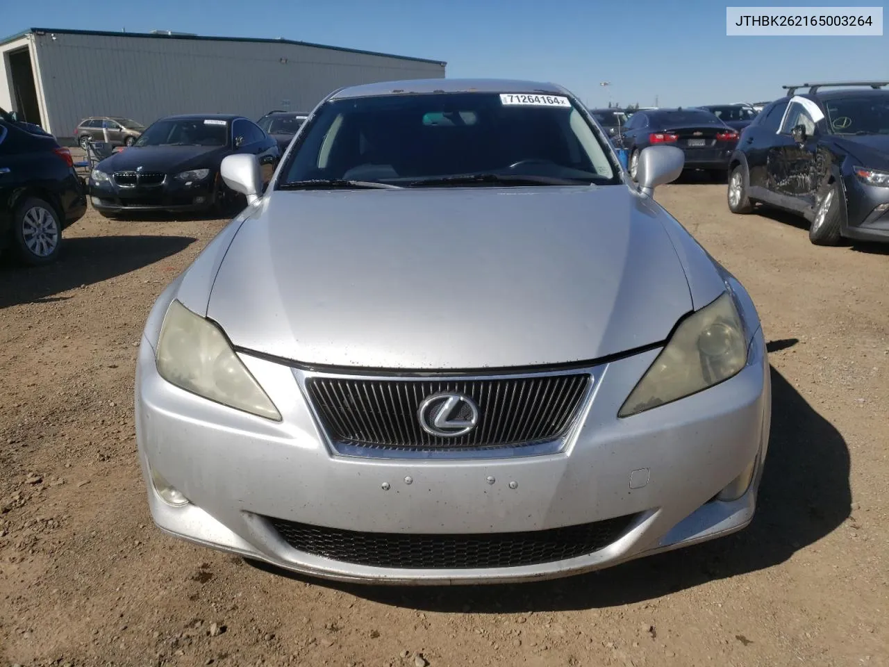 2006 Lexus Is 250 VIN: JTHBK262165003264 Lot: 71264164