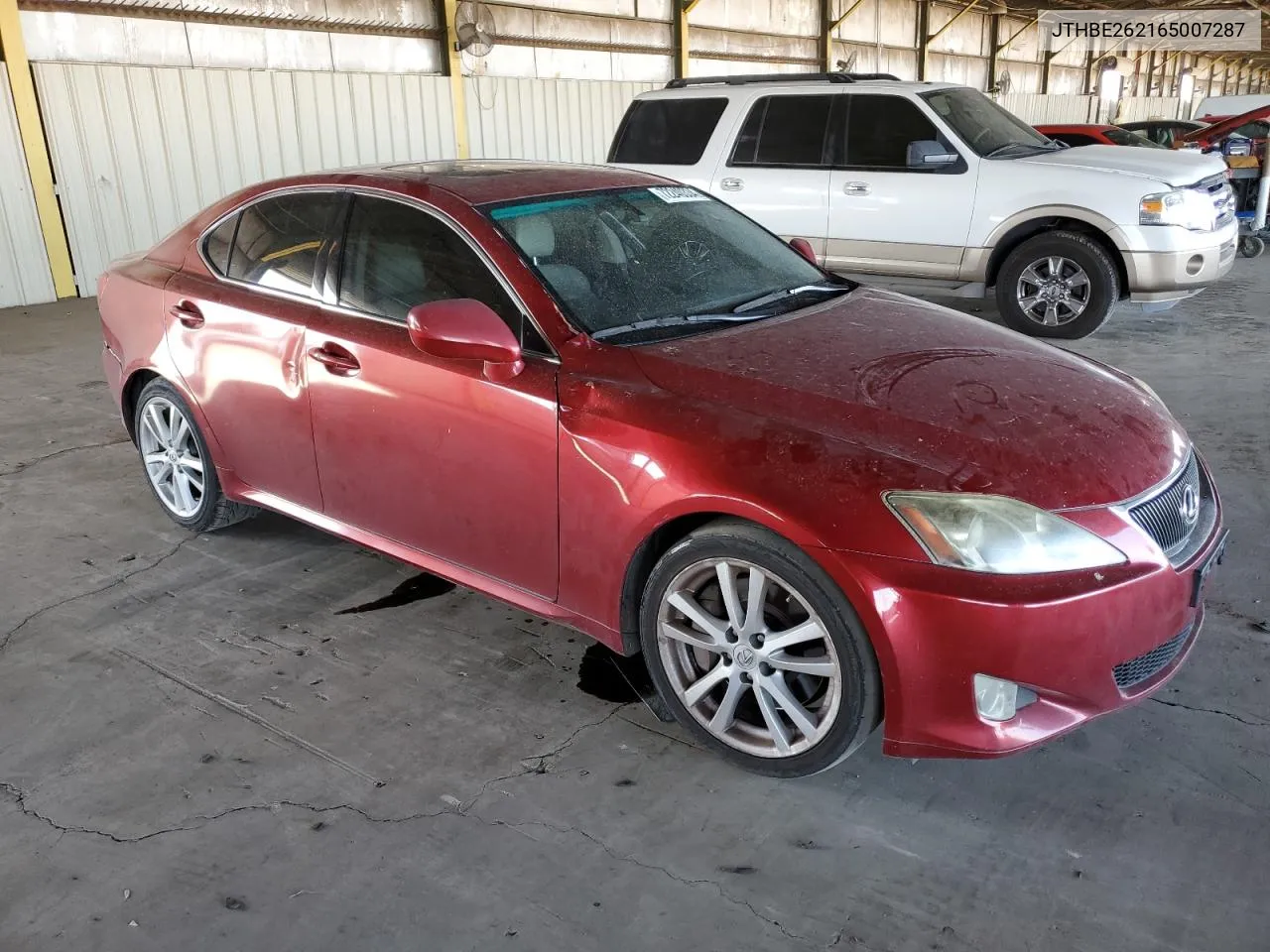 JTHBE262165007287 2006 Lexus Is 350