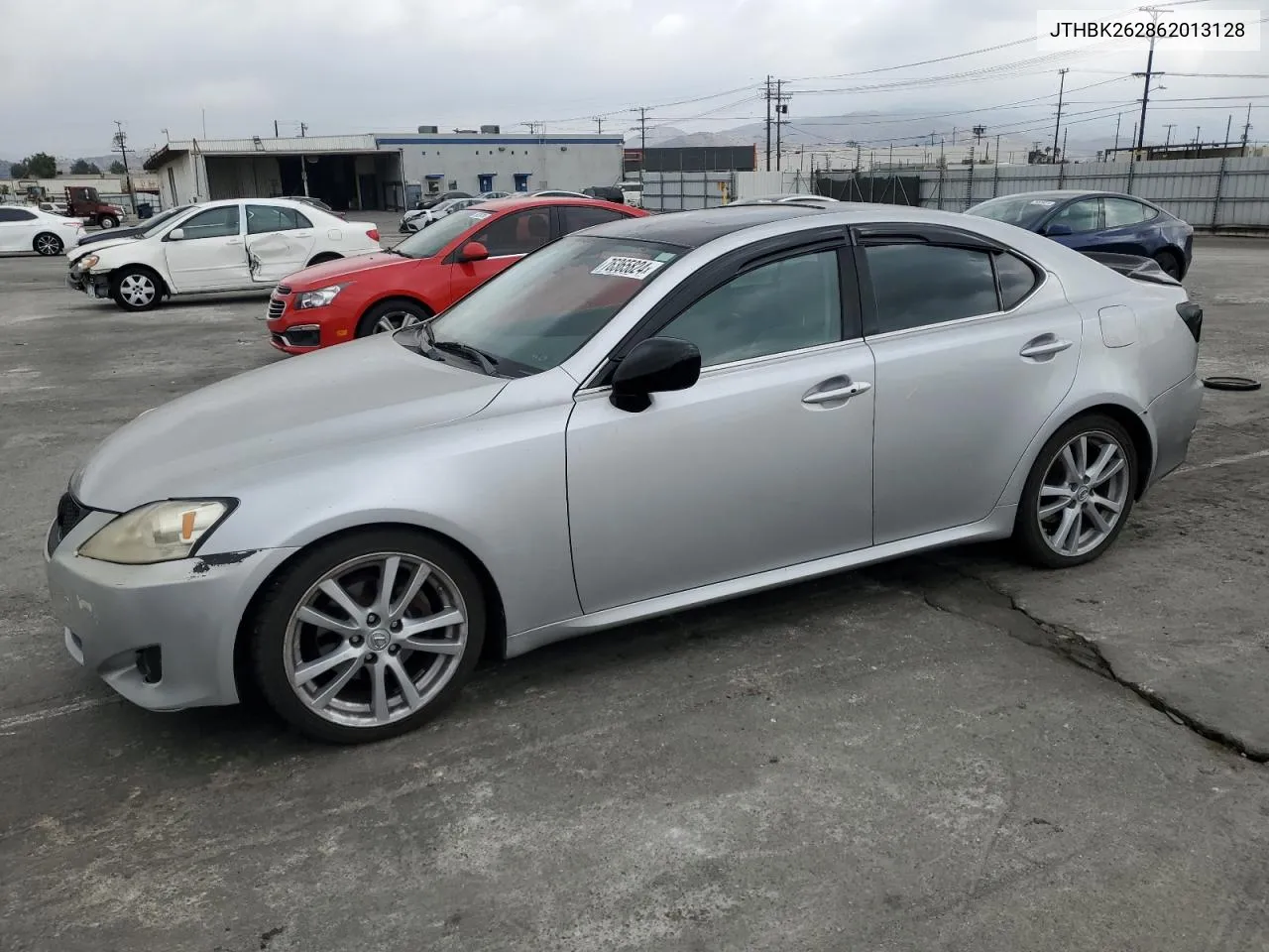 2006 Lexus Is 250 VIN: JTHBK262862013128 Lot: 76365824