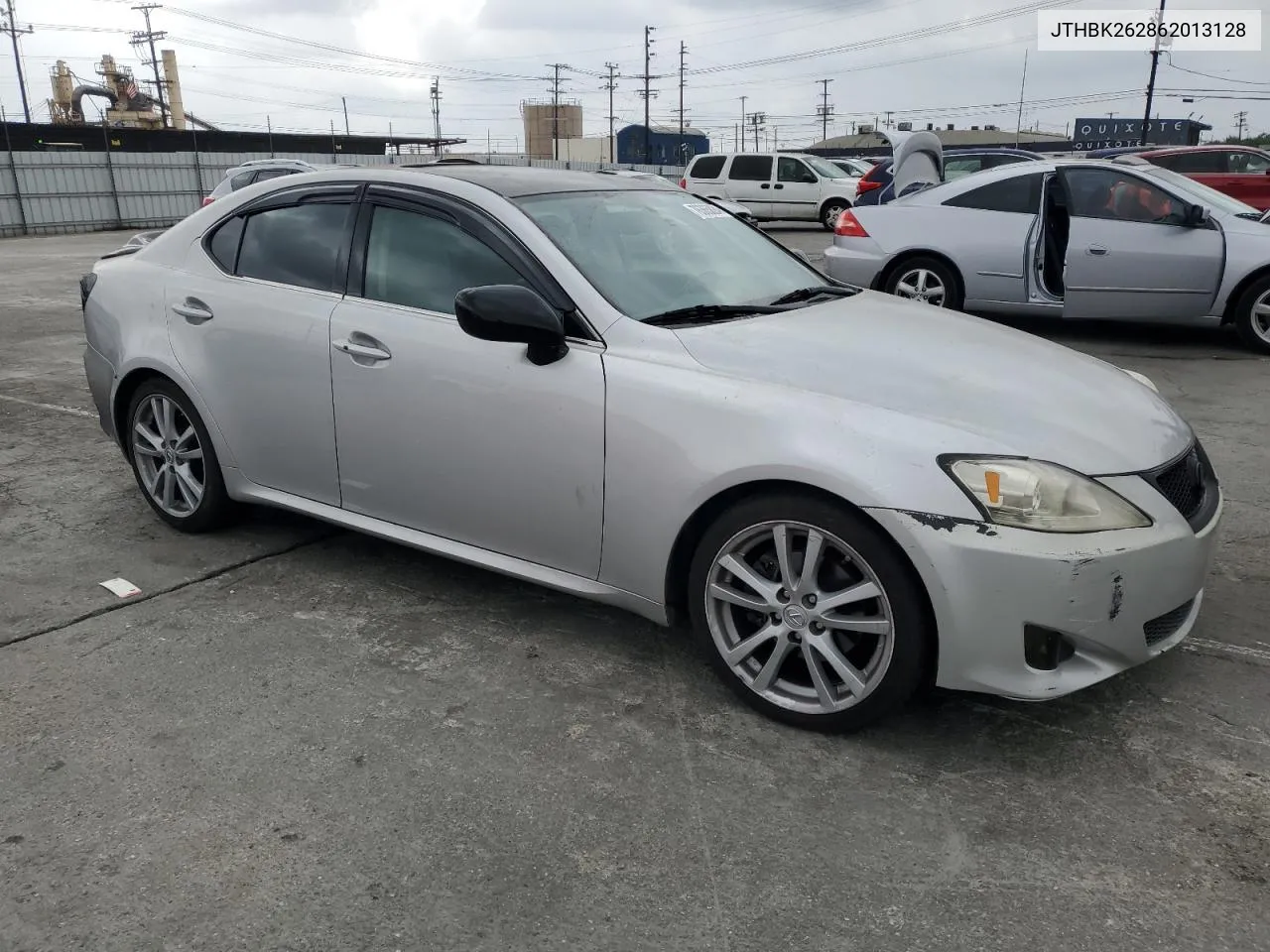 2006 Lexus Is 250 VIN: JTHBK262862013128 Lot: 76365824