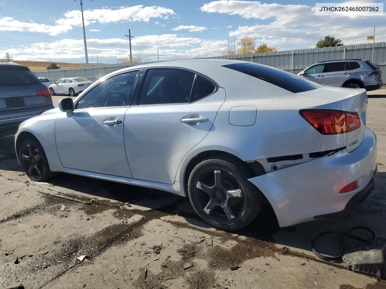 2006 Lexus Is 250 VIN: JTHCK262465007362 Lot: 78181354